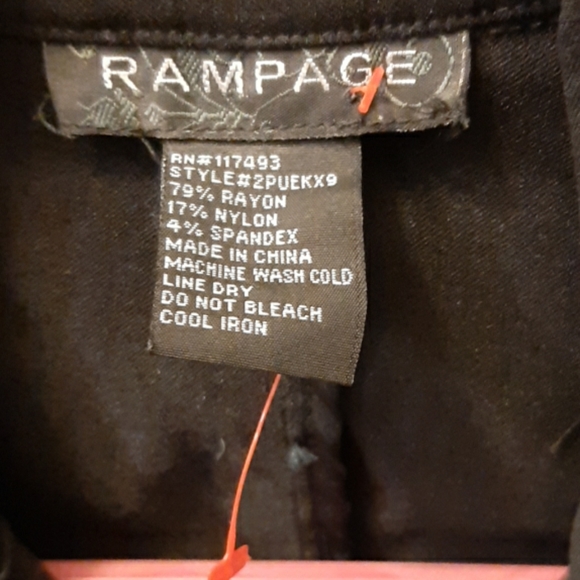 RAMPAGE DUO Jacket/Shirt Size S NWOT - Picture 9 of 9